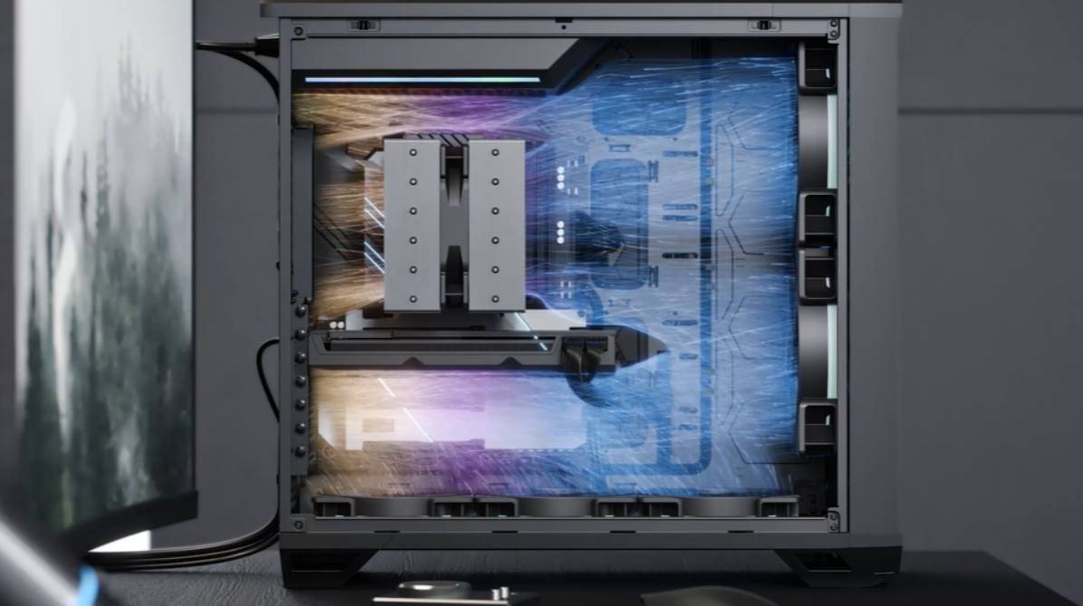 Fractal Design Torrent Grey TG Light Tint számítógépház Fractal Design Torrent Grey TG Light Tint számítógépház