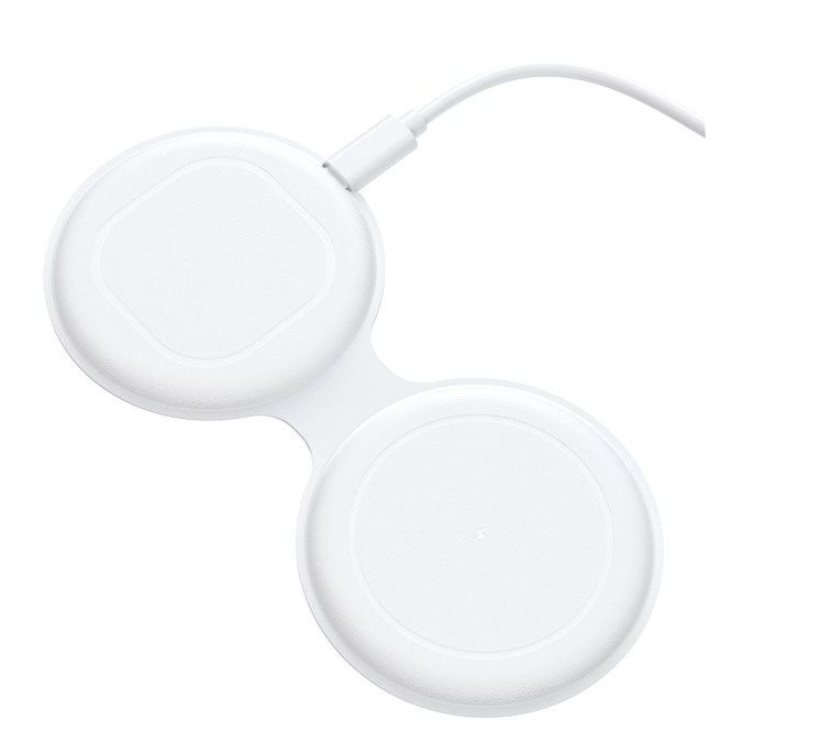 Choetech Foldable 2 in 1 15W Wireless Charger Fast Charger for Iphone 12 / 13 / 14 Series vezeték nélküli töltő 