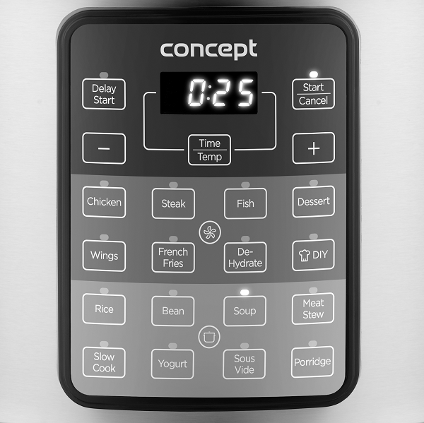 CONCEPT CK7000 2 az 1-ben multifunkciós főzőedény