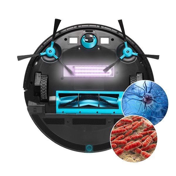 CONCEPT VR2020 3 az 1-ben Perfect Clean Gyro Defender UVC robotporszívó moppal