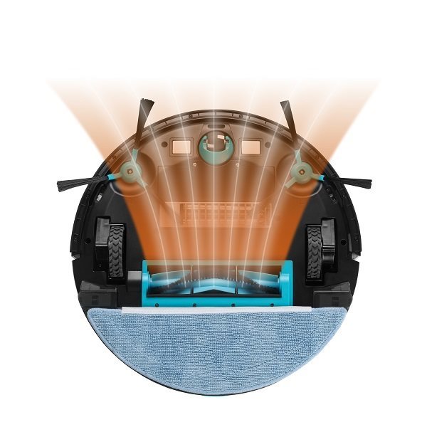 CONCEPT VR2020 3 az 1-ben Perfect Clean Gyro Defender UVC robotporszívó moppal
