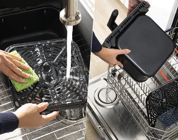 Forrólevegős sütő Cosori Dual Blaze 6,4L SMART grey