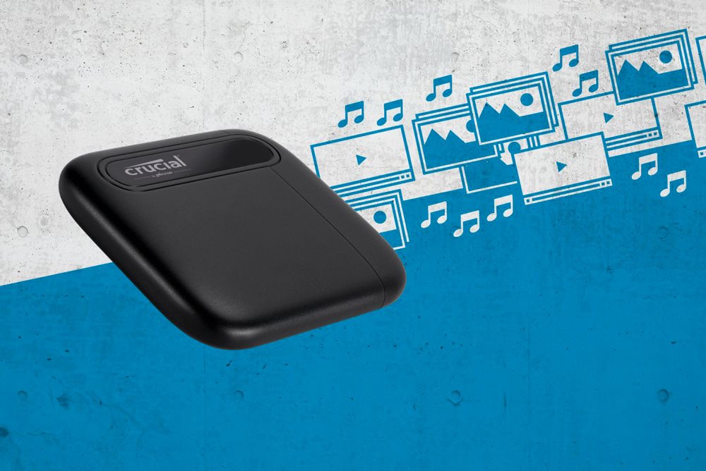Crucial Portable SSD X6 külső merevlemez