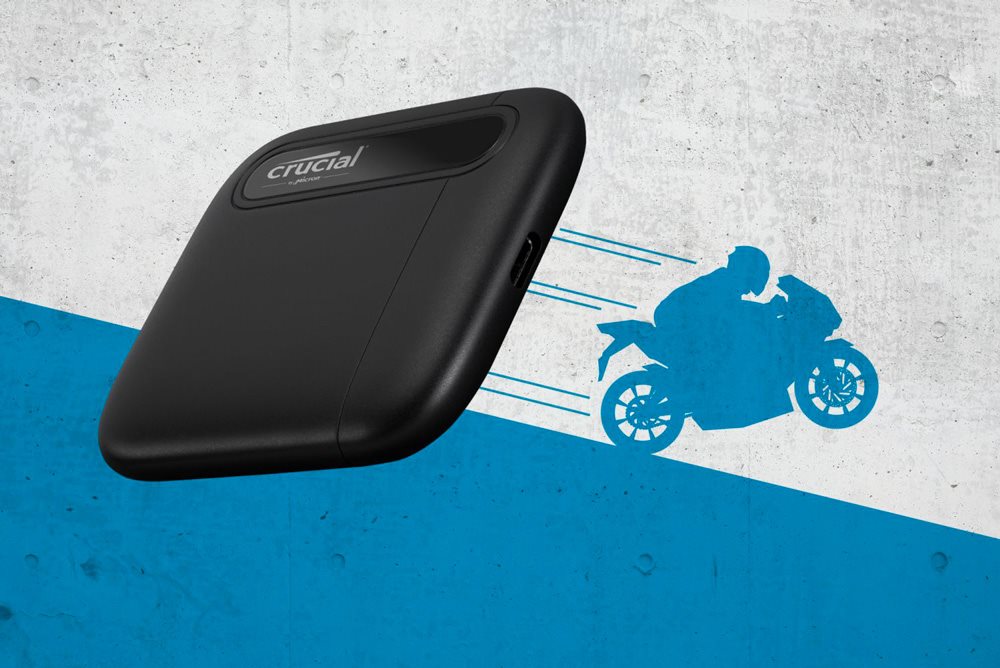Crucial Portable SSD X6 külső merevlemez