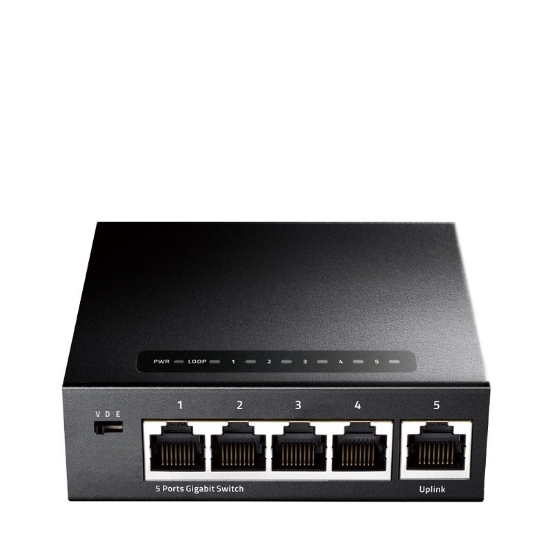 CUDY Switch 5-Port Gigabit Metal Switch