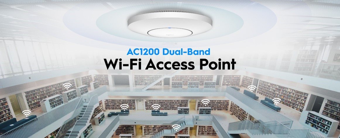 CUDY AC1200 WiFi Gigabit Access Point s WiFi 5 Wi-Fi Access Point