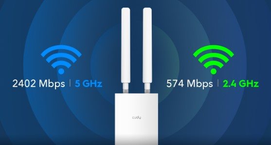 CUDY AX3000 High Power WiFi 6 2.5G Outdoor Wi-Fi Access Point WiFi 6-tal CUDY AX3000 High Power WiFi 6 2.5G Outdoor Wi-Fi Access Point WiFi 6-tal