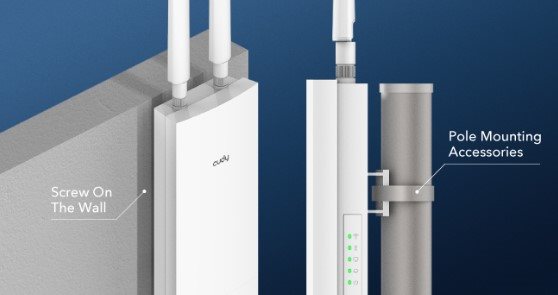 CUDY AX3000 High Power WiFi 6 2.5G Outdoor Wi-Fi Access Point WiFi 6-tal CUDY AX3000 High Power WiFi 6 2.5G Outdoor Wi-Fi Access Point WiFi 6-tal