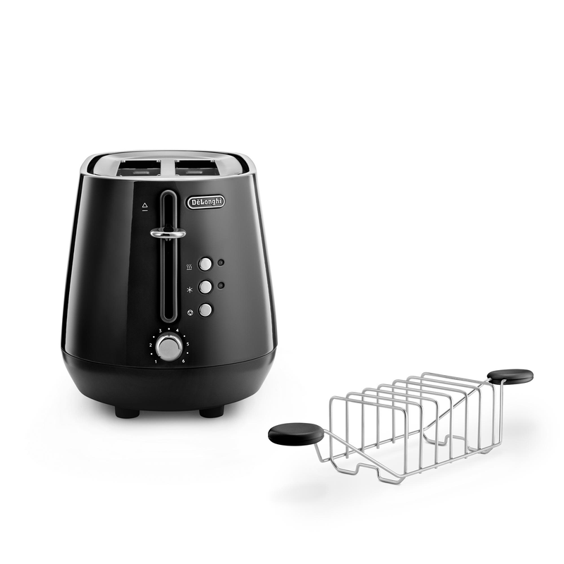 De'Longhi Eclettica CTY2103.BK kenyérpirító De'Longhi Eclettica CTY2103.BK kenyérpirító