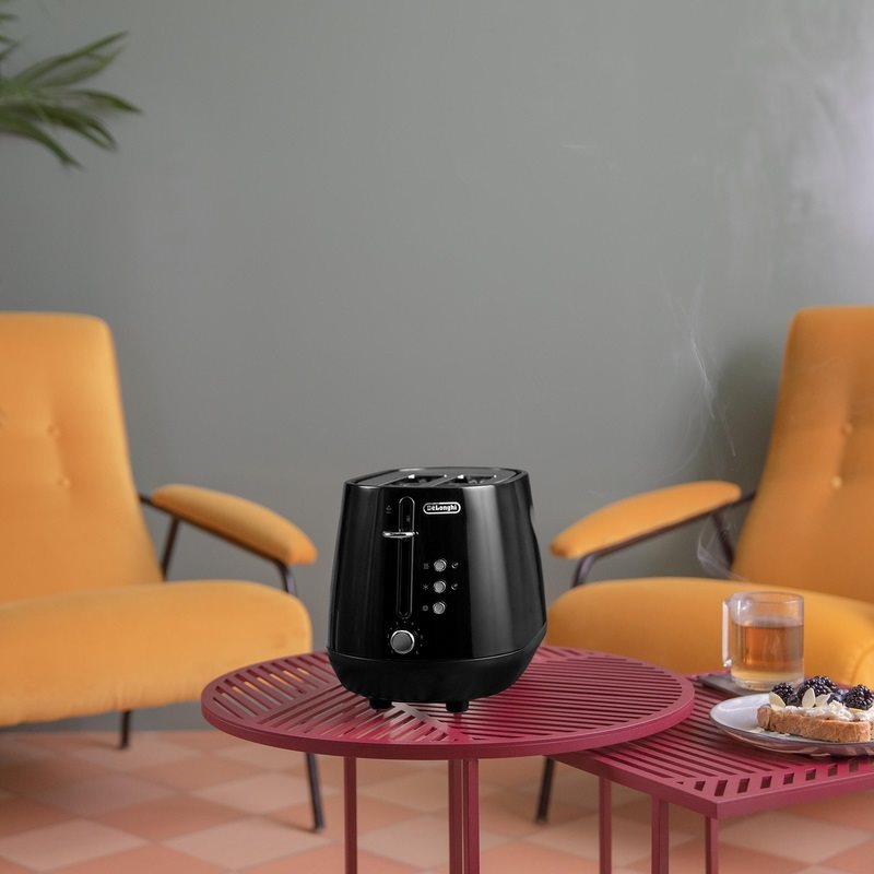 De'Longhi Eclettica CTY2103.BK kenyérpirító De'Longhi Eclettica CTY2103.BK kenyérpirító
