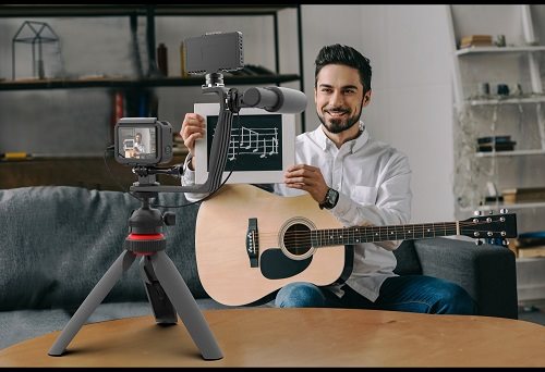 Digipower Superstar Vlogging Kit with Remote mobiltelefon tartó