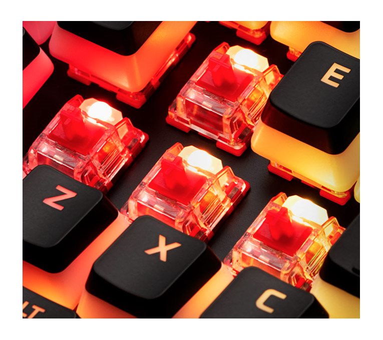 HyperX Alloy Elite 2 Red gamer billentyűzet