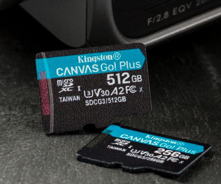 Kingston MicroSDXC Canvas Go! Plus