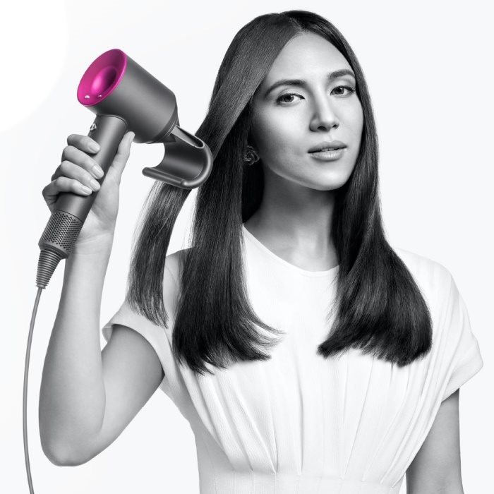 Dyson Supersonic HD07 fukszia/szürke