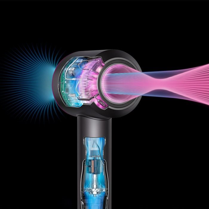 Dyson Supersonic HD07 fukszia/szürke