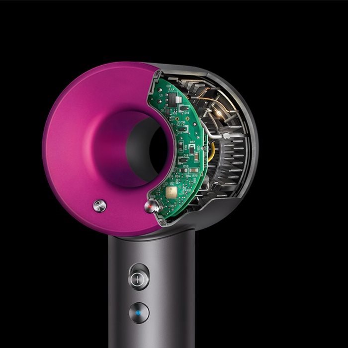 Dyson Supersonic HD07 fukszia/szürke