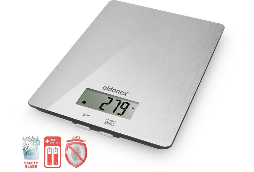 Eldonex SteelGlass konyhai mérleg