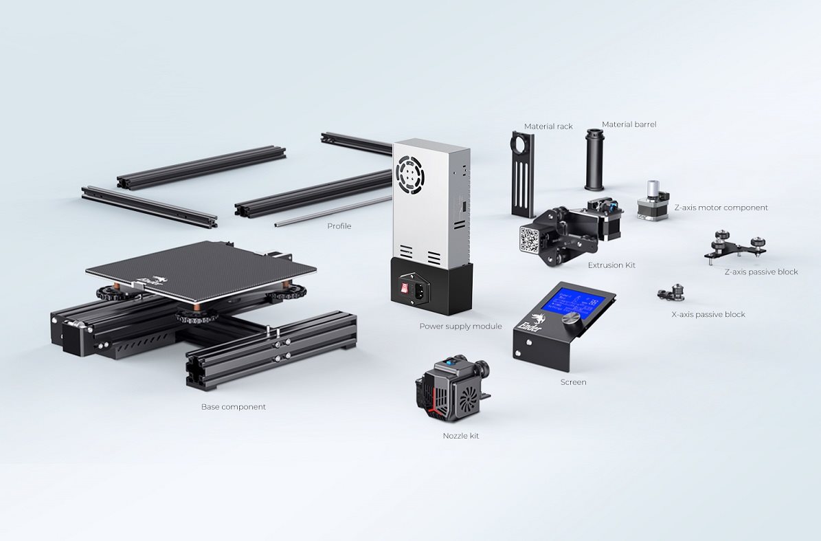 Creality Ender 3 V2 Neo Neo FDM 3D nyomtató
