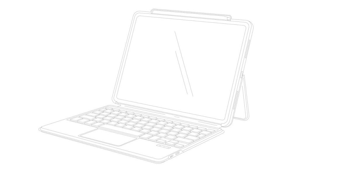 Epico Keyboard Case iPad Pro 11“ tablet tok