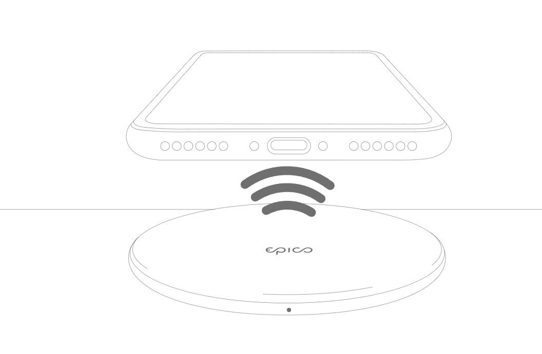 Epico Ultraslim Wireless Charging Pad vezeték nélküli töltő