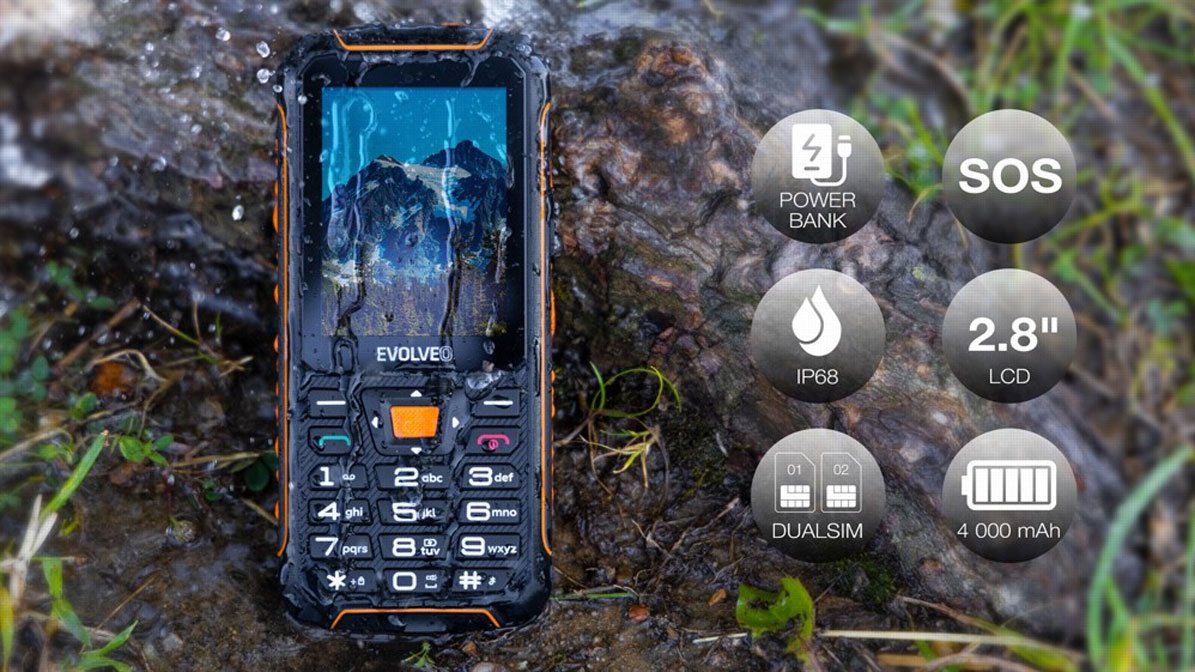 EVOLVEO StrongPhone Z5 mobiltelefon