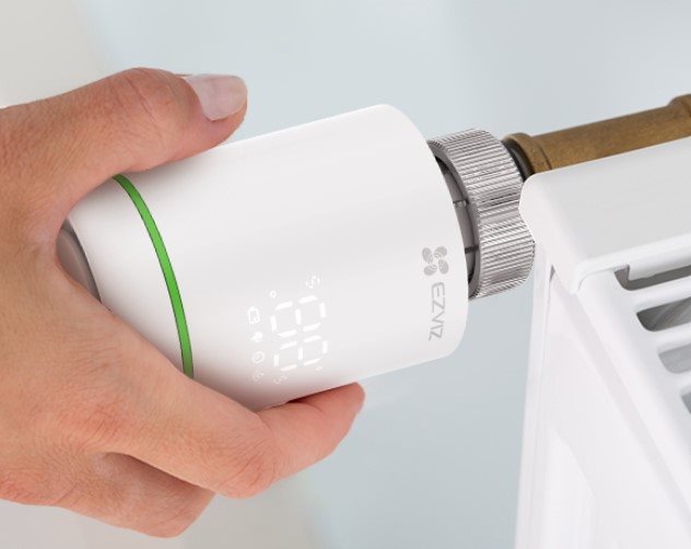 EZVIZ Smart fűtési készlet termosztátfejjel (2xT55,A3-R200) EZVIZ Smart fűtési készlet termosztátfejjel (2xT55,A3-R200)