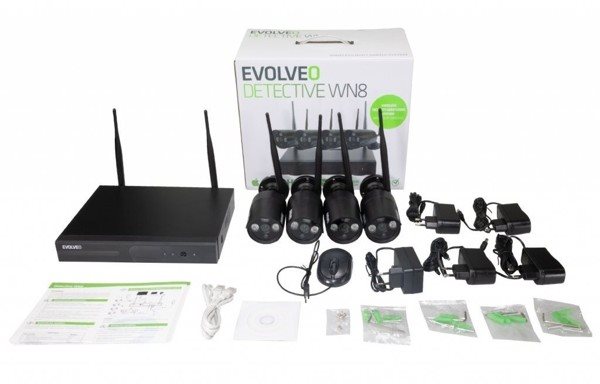 EVOLVEO Detective WN8 kamerarendszer EVOLVEO Detective WN8 kamerarendszer