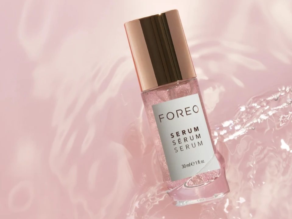 FOREO BEAR mini Pearl Pink arctisztító kefe