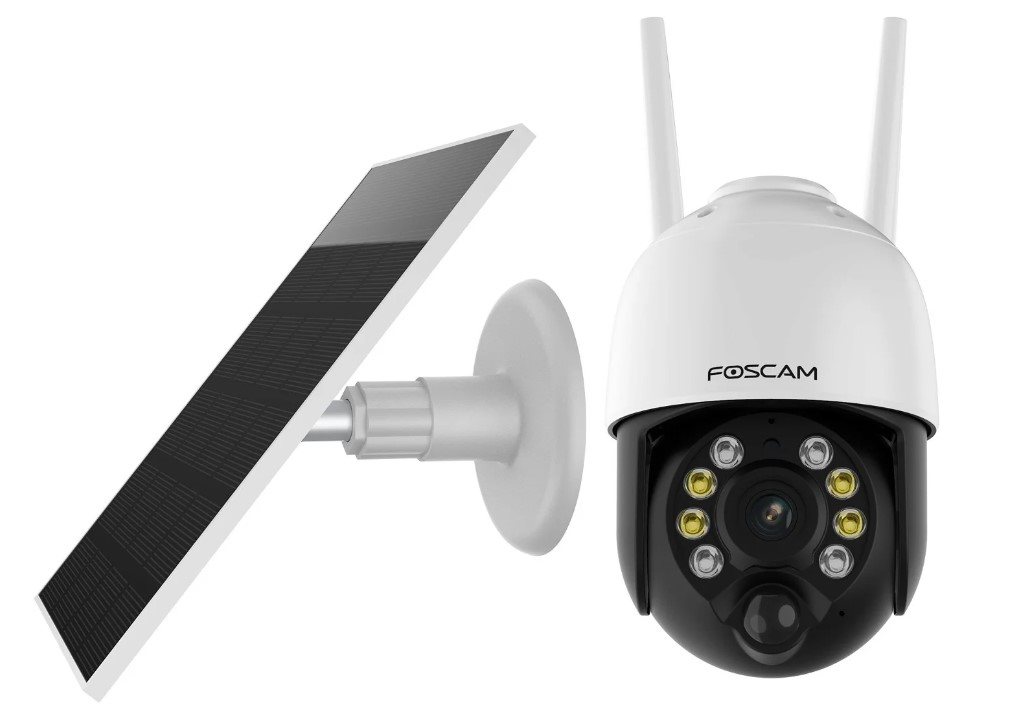 Foscam 4MP Outdoor Solar Camera IP kamera