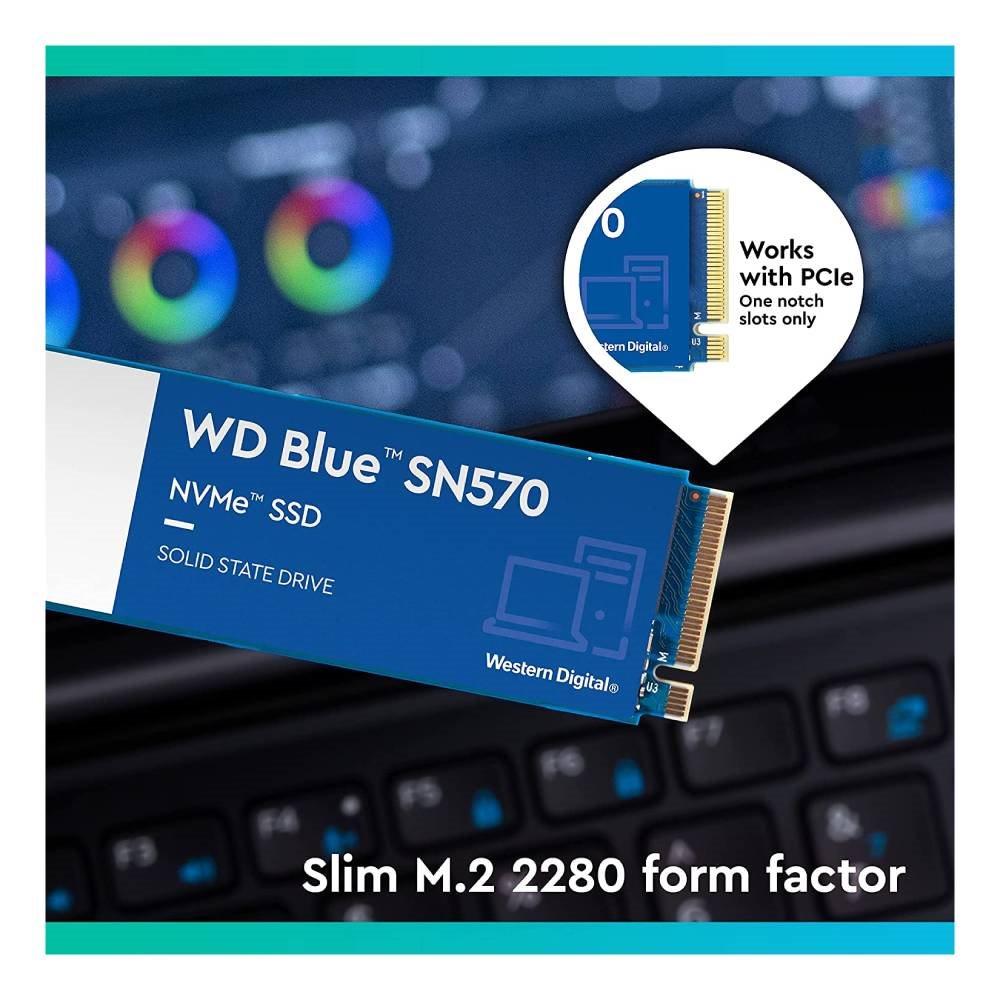 WD Blue SN570 SSD meghajtó