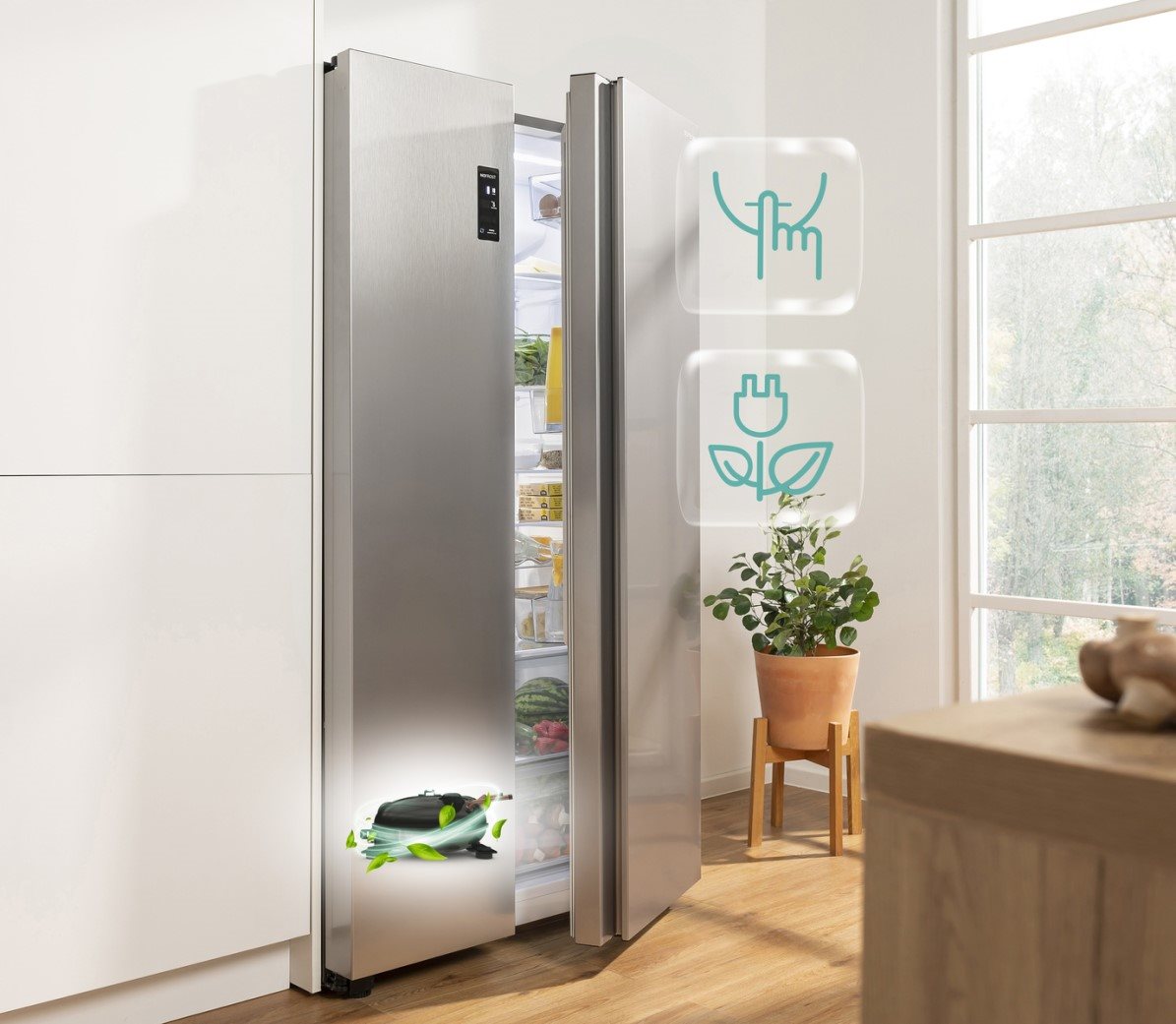 GORENJE NRR9185DAXL hűtőszekrény GORENJE NRR9185DAXL hűtőszekrény