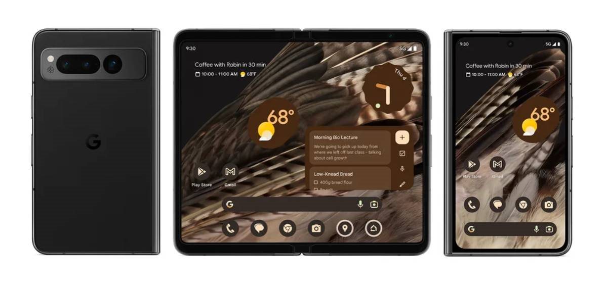 Google Pixel Fold, egy rugalmas okostelefon 