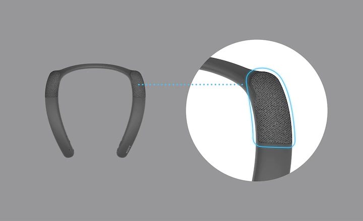 Černý Sony SRS-NB10 Bluetooth hangszóró