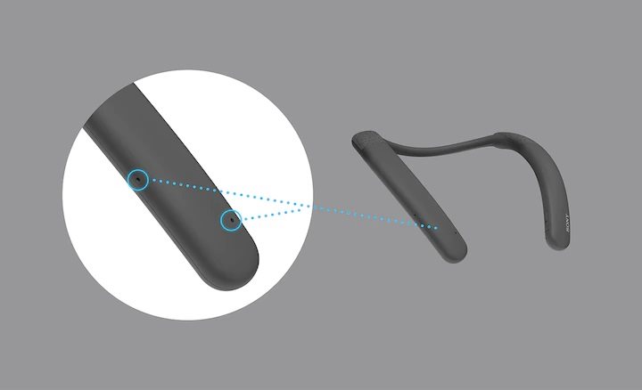 Černý Sony SRS-NB10 Bluetooth hangszóró