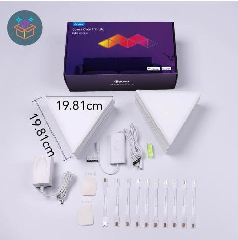 Govee Glide Tri-angle Smart LED-lámpa 