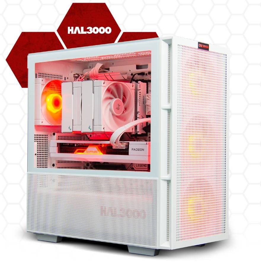 HAL3000 Alfa Gamer White gamer PC 