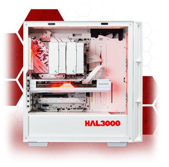 HAL3000 Alfa Gamer White gamer PC 