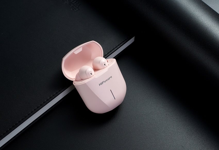 HiFuture Radge Pink vezeték nélküli fülhallgató mikrofonnal