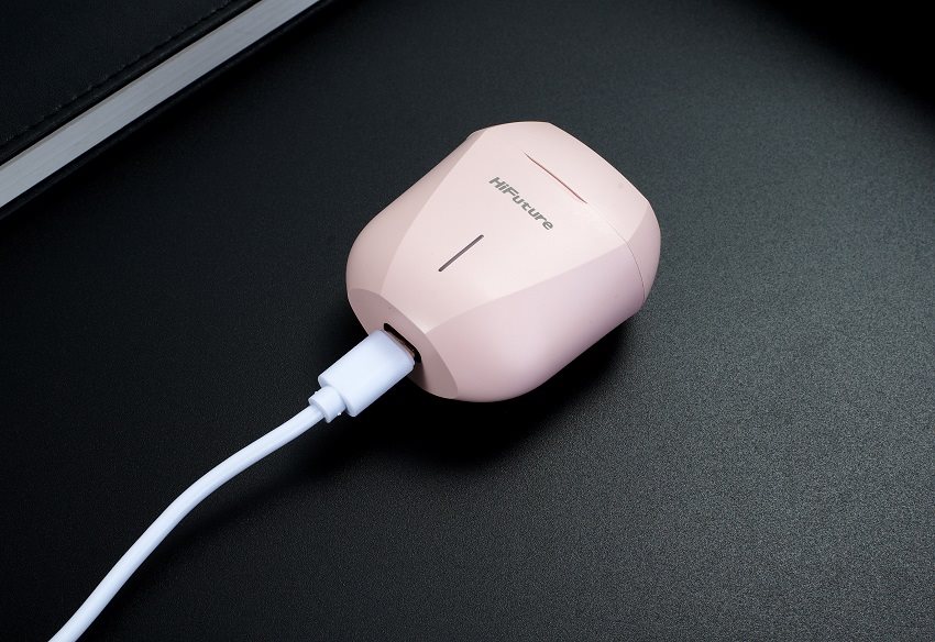 HiFuture Radge Pink vezeték nélküli fülhallgató mikrofonnal