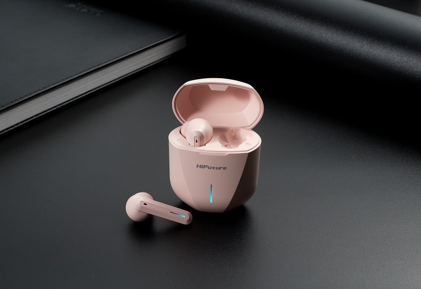HiFuture Radge Pink vezeték nélküli fülhallgató mikrofonnal