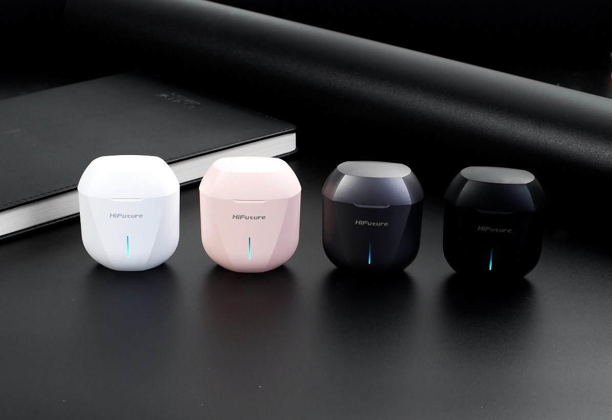 HiFuture Radge Pink vezeték nélküli fülhallgató mikrofonnal