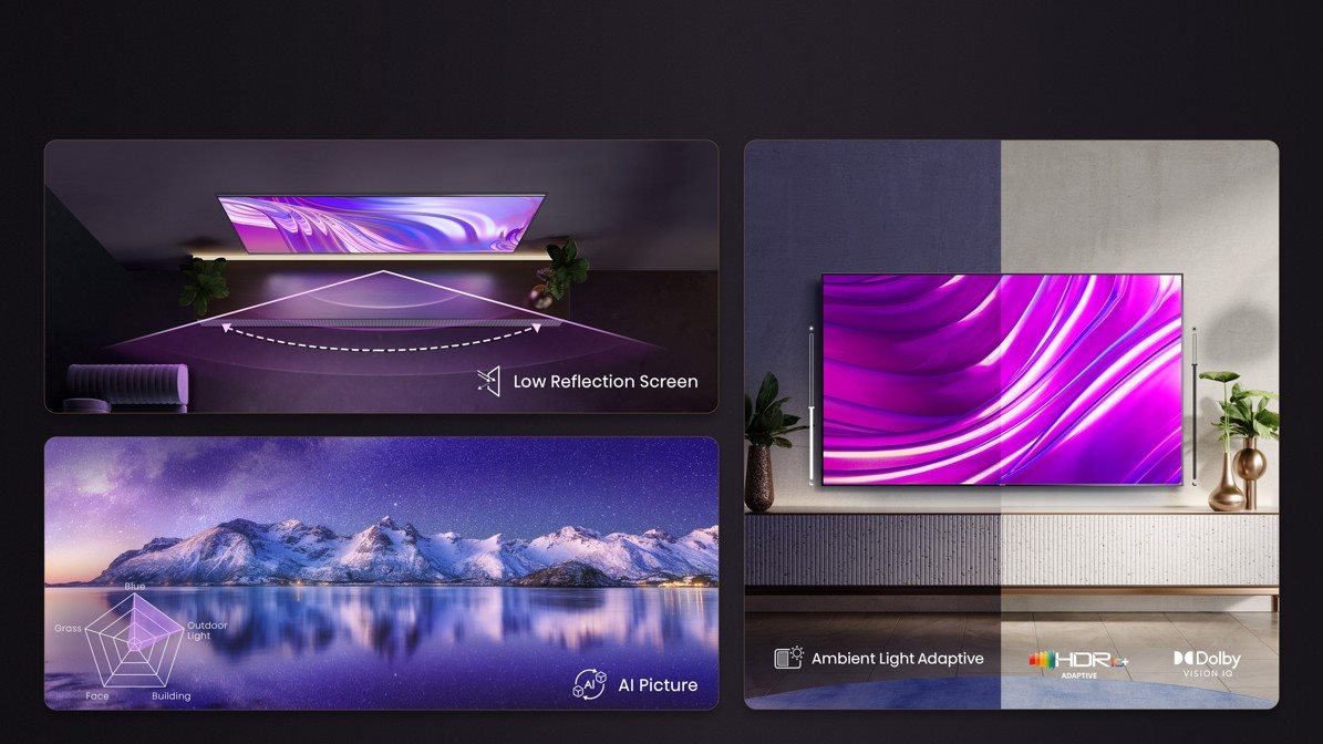 Hisense 65U8HQ SMART QLED 55" televízió
