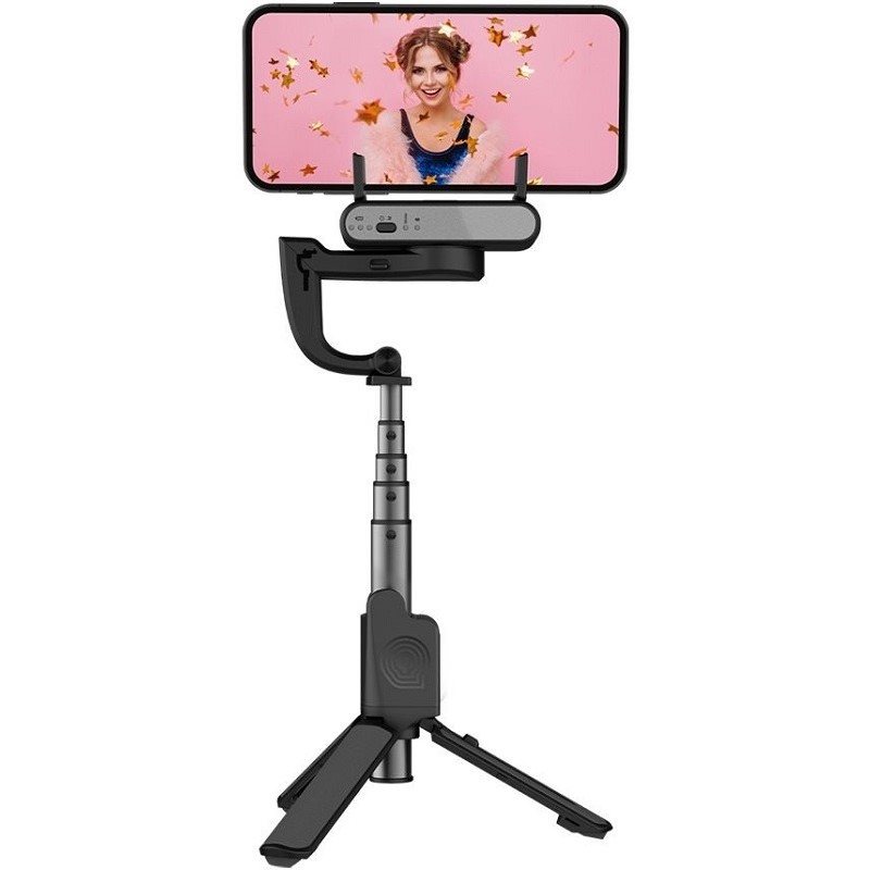 Hohem iSteady Q 360° AI selfie stick black