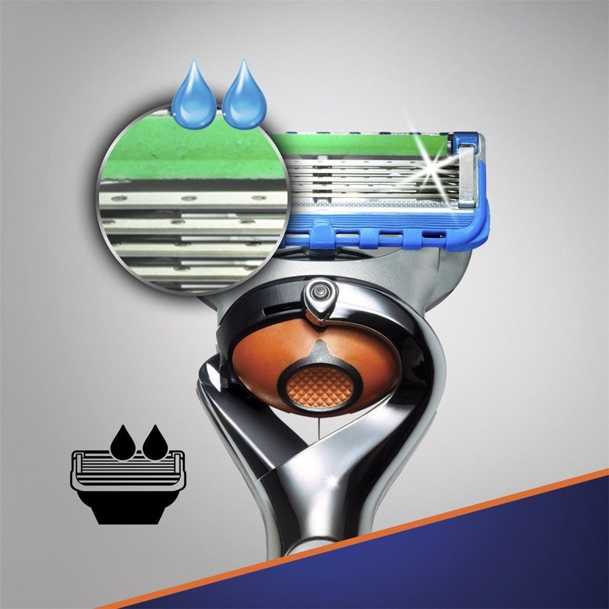 GILLETTE Fusion 5 ProGlide POWER