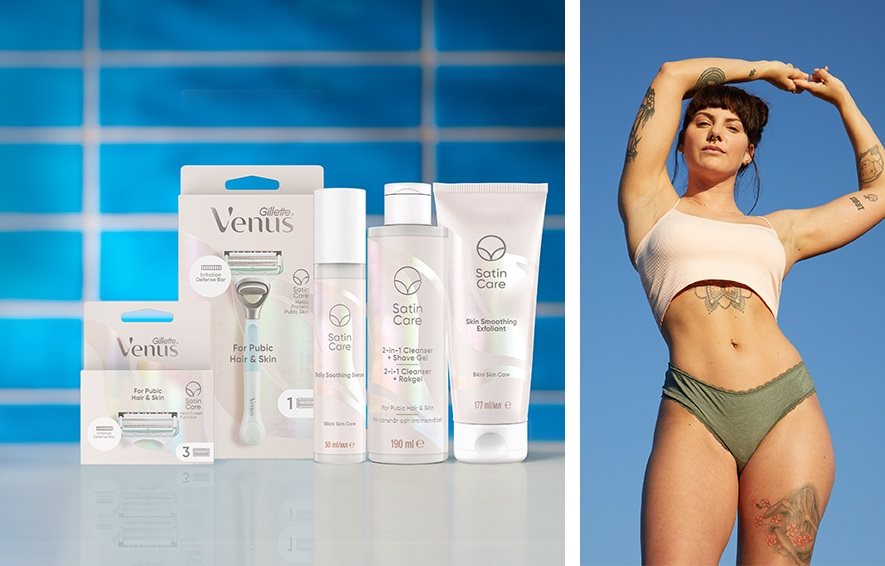 GILLETTE Venus borotva nőknek