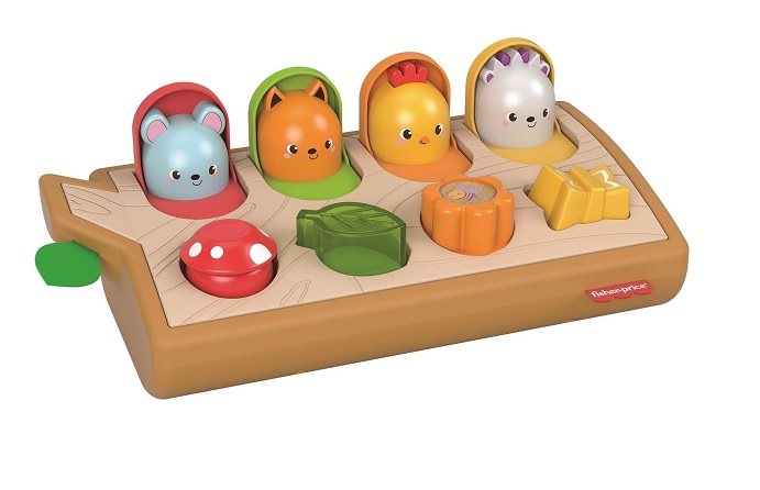 Fisher-Price Kiugró állatok játék a legkisebbeknek