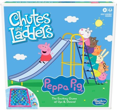 Peppa malac Csúszdák és létrák