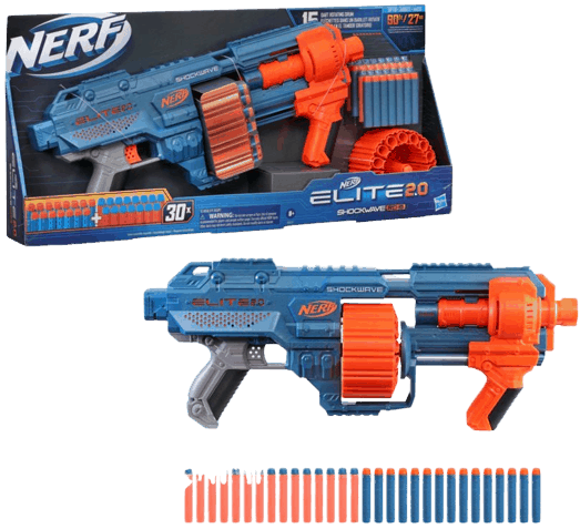 Nerf Elite 2.0 Shockwave RD-15 gyermek fegyver