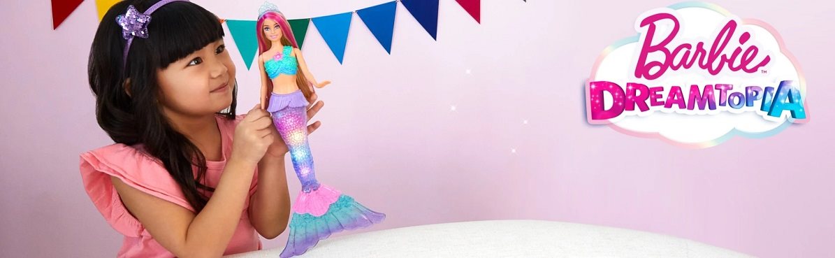Barbie Villogó sellő - szőke baba