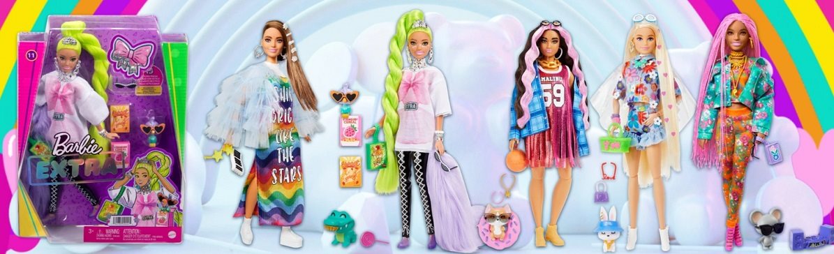 Barbie Extra baba - a virágok ereje